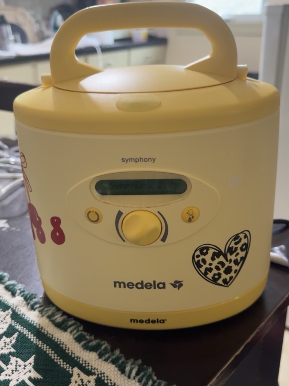 Medela Yellow Breast Pump Base Unit